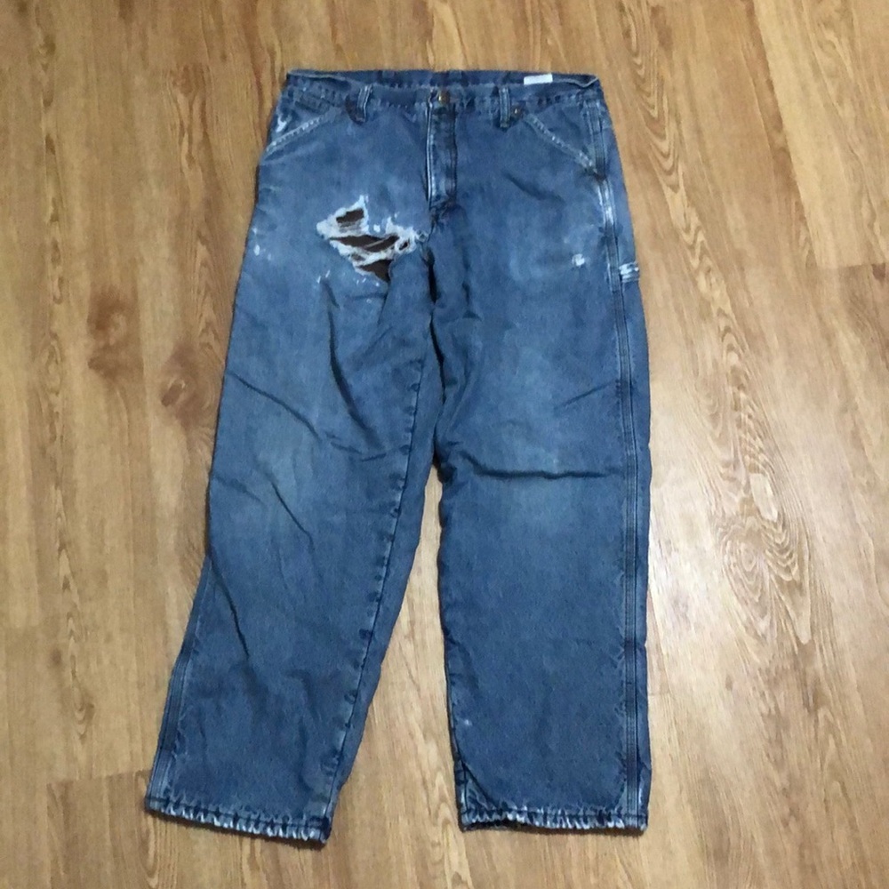 Wrangler, carpenter, jeans